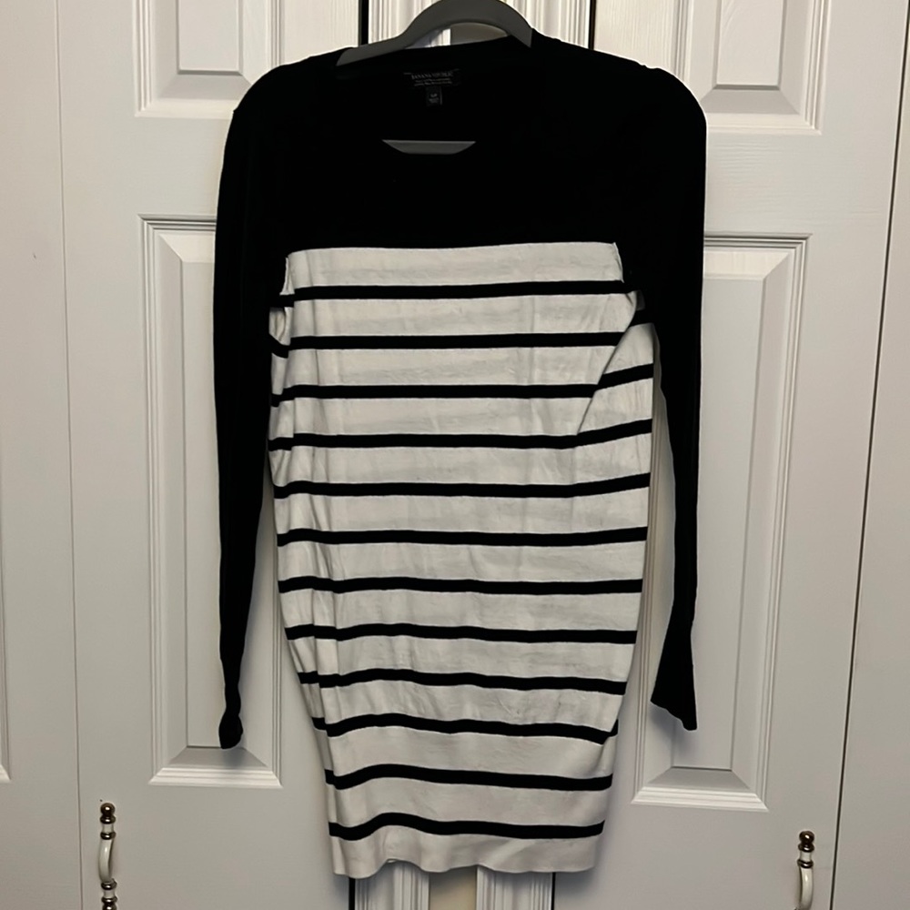 Banana Republic strip tunic dress